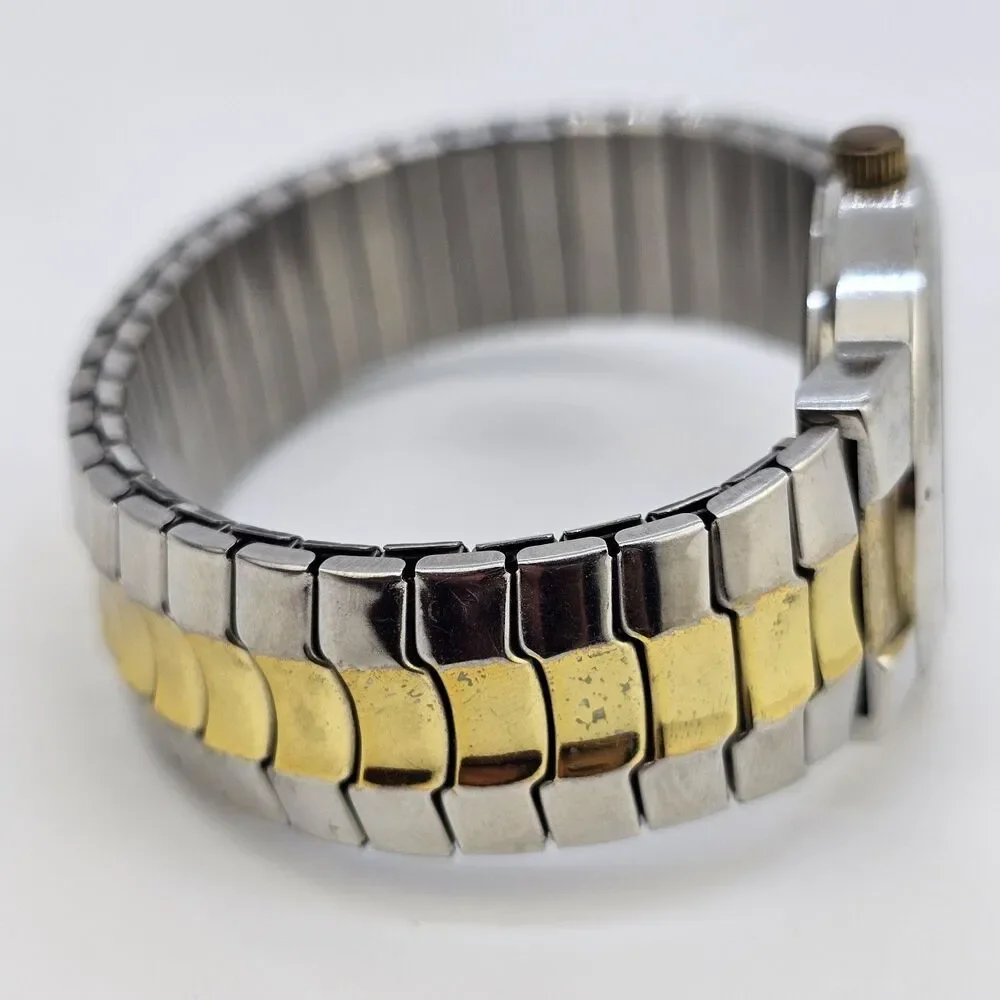 Decade Women's Watch 33MM Gray Dial Gray Gold Expandable Band‎ 6.5